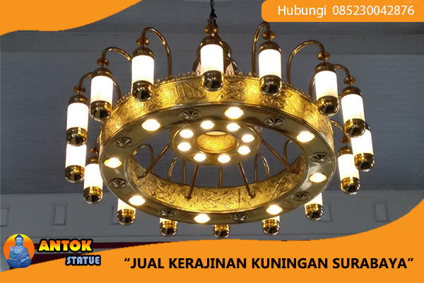 jual kerajinan kuningan surabaya