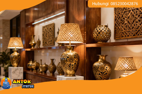 Kerajinan kuningan murah Kalimantan